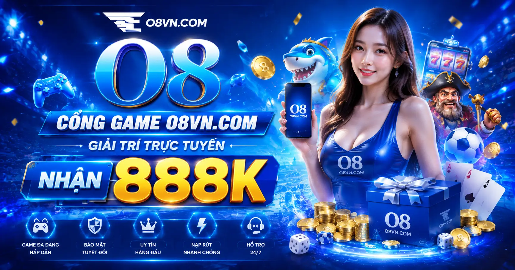 O8 Replay-games – Cổng Game O8VN.COM Giải trí Trực Tuyến Nhận 888K
